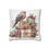 Thumbnail: Shabby Chic Bird Throw Pillow cover French Victorian Pink Roses Christmas Decor