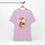 Miniatura: Retro Santa T-Shirt Going Down Chimney Christmas Vintage Art Tee Holiday Apparel