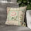 Thumbnail: Artistic Shabby Throw Pillow cover French Farmhouse Vintage Cottage theme