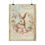 Thumbnail: Shabby Rabbit Print Vintage Bunny Art French Country Cottage Giclee wall decor