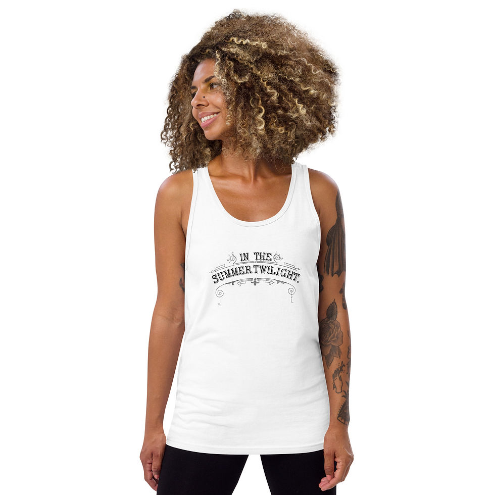Artistic Apparel Summer Tank Top In The Summer Twilight