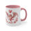 Thumbnail: Pink Cherub Cupid Coffee Mug Gifts of Love mug Thoughtful gifts Valentine's Day