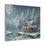 Thumbnail: Canvas Art Cozy Rustic Mountain Cabin Snowy Country Cottage Wall Decor 