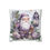 Thumbnail: Vintage Shabby Purple Santa Claus Artistic Throw Pillow Cover Christmas Décor