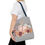 Thumbnail: Pastel Pumpkins Fall Tote Bag Shabby Pink Autumn Lover Expressive Gift