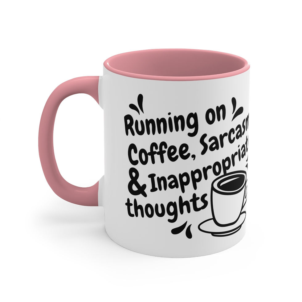 Thumbnail: Funny Coffee Mug Sarcasm Coffee & Inappropriate Thoughts Sarcastic Gifts