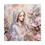Thumbnail: Shabby Virgin Mary Canvas Art Pink Roses Religious Catholic Faith Wall Decor