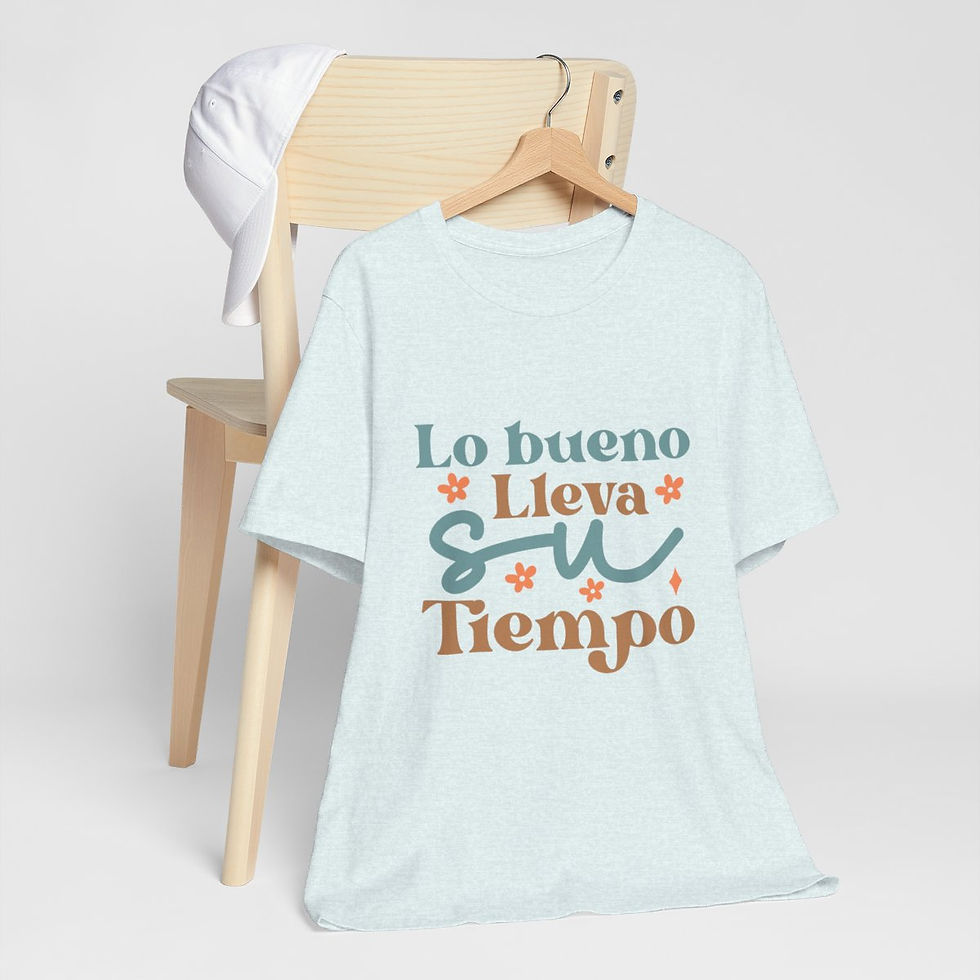 Thumbnail: Motivational Latina T-Shirt Spanish Art Tee Inspirational Apparel Artistic Gifts