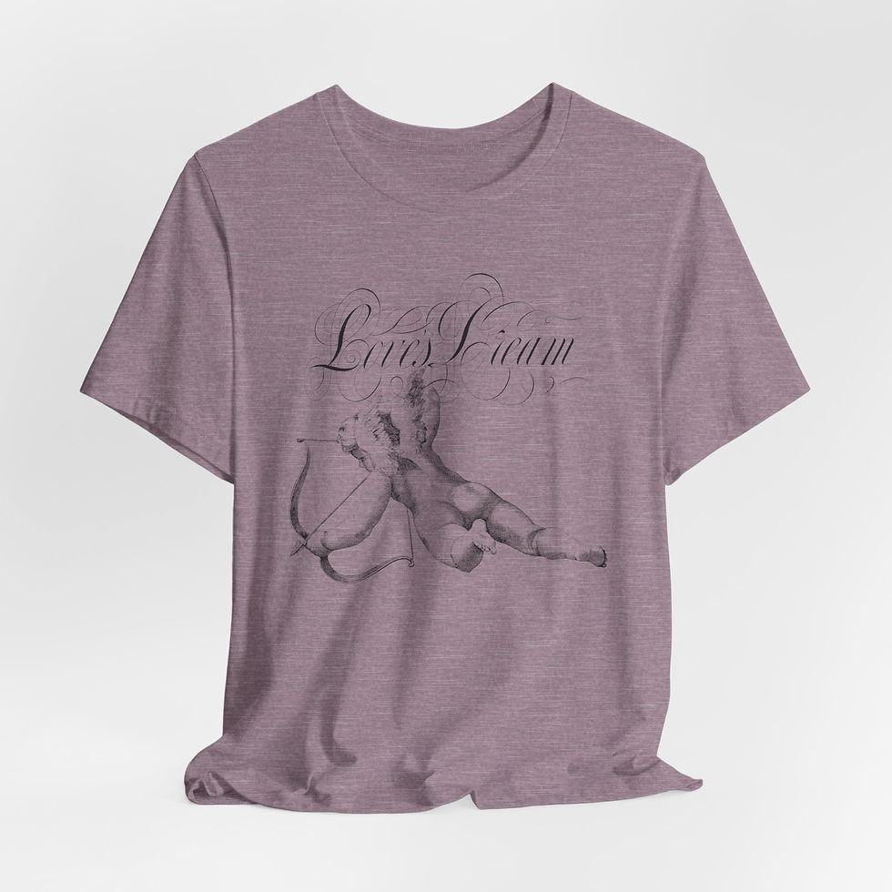 Thumbnail: Cupid T-Shirt Antique French Angel Love's Dream Artistic Gift Romantic Tee