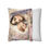 Miniatura: Shabby Virgin Mary Throw Pillow cover Madonna Pastel Art Catholic Faith Decor