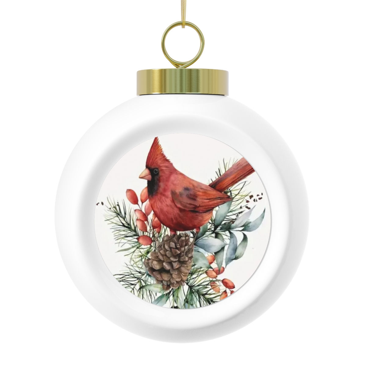 Cardinal Christmas Ornament Red Bird Christmas Decor