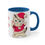 Miniatura: Retro Kitten Christmas Coffee Mug 1950s Merry happy Jolly Cat Lover Holiday gift
