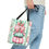 Thumbnail: Artistic Shabby Autumn Tote Bag Pink Mint Pumpkins Trendy Fall Expressive Gift