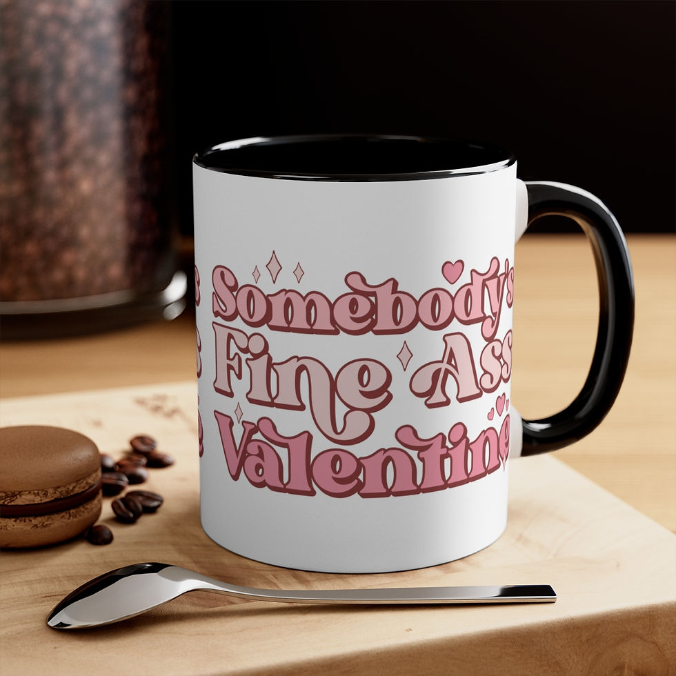 Thumbnail: Love Theme Coffee Mug Somebody's Fine Ass Valentine mug Trendy gifts