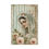 Thumbnail: Shabby Virgin Mary Canvas Art Vintage Green & Pink Roses Pastel Religious Decor