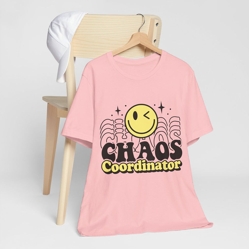 Thumbnail: Sarcastic T-Shirt Chaos Coordinator Retro Art Tee Expressive Fun Gifts