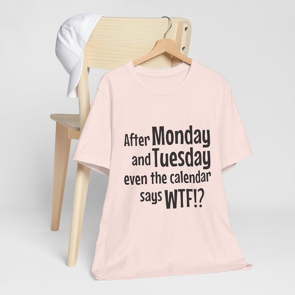 Thumbnail: Sarcastic T-Shirt WTF Funny Art Tee Unisex Fun Gifts