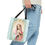 Thumbnail: Shabby Virgin Mary Tote Bag Mother Mary Praying Pink Roses Serene Catholic Gift