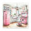Thumbnail: Pink Retro Kitchen Art Shabby Cottage Farmhouse Kitchen Art Canvas Wall decor