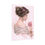 Thumbnail: Watercolor Art Print Edwardian Woman Pink Rose Shabby French Victorian Decor