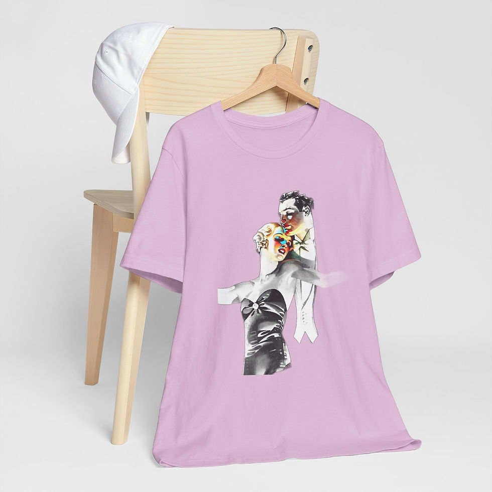 Thumbnail: Romantic Dance T-Shirt Vintage Art Deco Dancing Couple Glamour Romance