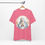 Miniatura: Virgin Mary T-Shirt Pink Rose Shabby Chic Ave Maria Art Tee Catholic Faith Gift