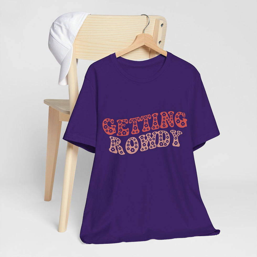 Thumbnail: Getting Rowdy T-Shirt Bride Bridesmaid Bachelorette party Fun Bridal Apparel
