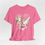 Miniatura: Love Birds T-Shirt Whimsical Graphic Art Tee Fun Artistic Gift
