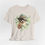 Miniatura: Victorian Dog T-Shirt Shabby Dog in Hat with Flowers Artistic Gift Dog Lover Tee