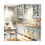 Thumbnail: Shabby French Country Kitchen Canvas Art Farmhouse Cottage Kitchen Pastel Print