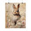 Thumbnail: French Country Rabbit Print Vintage Bunny Art Shabby Cottage Giclee wall decor
