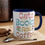Miniatura: Book theme Coffee Mug Cats Books & Coffee Reading Lover Thoughtful gifts