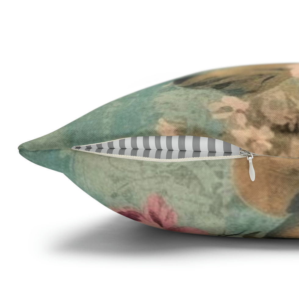 Thumbnail: French Country Home Decor Throw Pillow cover Shabby Chic Vintage Floral  