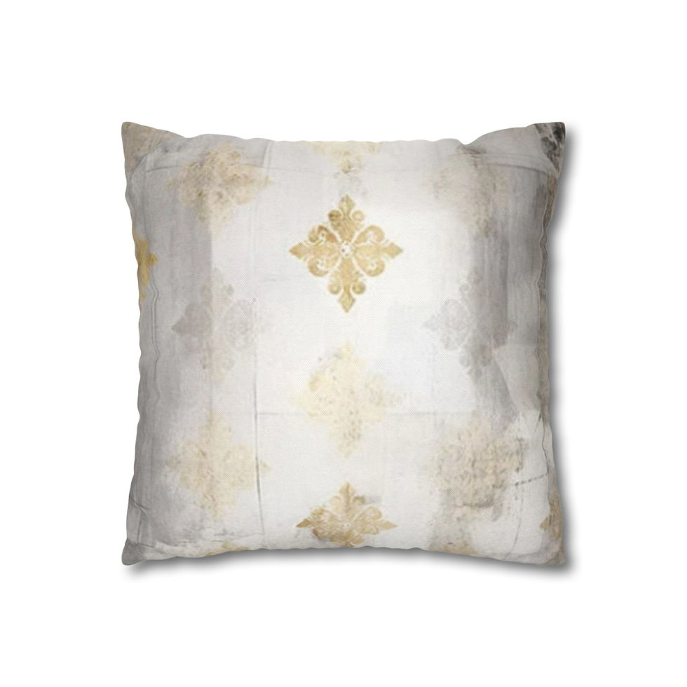Thumbnail: Praying Virgin Mary & Roses Throw Pillow cover Religious Gifts Home Decor 