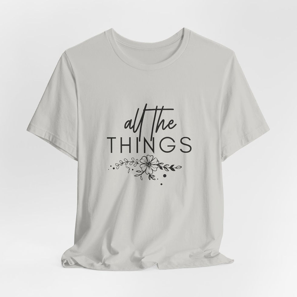 Thumbnail: Sarcastic Shopping T-Shirt All the Things Expressive Apparel Thoughtful Gifts