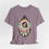 Thumbnail: Halloween T-Shirt Shabby Skeleton Zombie Pink Roses Art Tee Trendy Apparel Gift