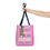 Thumbnail: Pink Sarcastic Tote Bag Don't Make Me go all Voodoo on You Expressive Gift