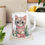 Thumbnail: Cat Art Christmas cats Artistic Ceramic Coffee Mug 11oz Holiday gifts Kitty Mug