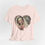 Miniatura: Artistic T-Shirt Virgin Mary Pink Roses Religious Tee Catholic Faith Gift 
