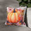 Miniatura: Artistic Fall décor Shabby Pink Floral Pumpkin Autumn Throw Pillow cover