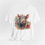Thumbnail: Shabby Pig T-Shirt Boho Pig with Flowers Art Tee Trendy Artistic Apparel