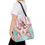 Miniatura: Artistic Celestial Tote Bag Boho Star Art Shabby Pink Trendy Expressive Gift