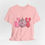 Miniatura: Retro Christmas T-Shirt JOY Art Tee Shabby Pink Holiday Shirt