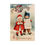 Miniatura: Vintage Jolly Christmas Art Print Victorian Children Retro Holiday Decor 