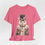 Miniatura: Victorian Cat Art T-Shirt Shabby Male Kitty Expressive Artistic Cat Lover Gift