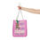 Thumbnail: Pink Sarcastic Tote Bag Don't Make Me go all Voodoo on You Expressive Gift