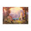 Thumbnail: Canvas Art Deco Woman Mountains Lake Flowers Robert Atkinson Fox style Decor 