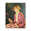 Miniatura: Vintage Golf Art Canvas Antique Woman Golfer Edwardian Golfing Wall Decor 