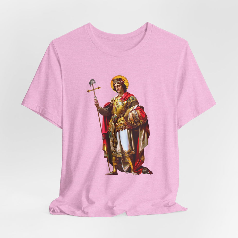 Thumbnail: Artistic T-Shirt Saint Expeditus St Expidite Catholic Faith Gift Urgent Causes