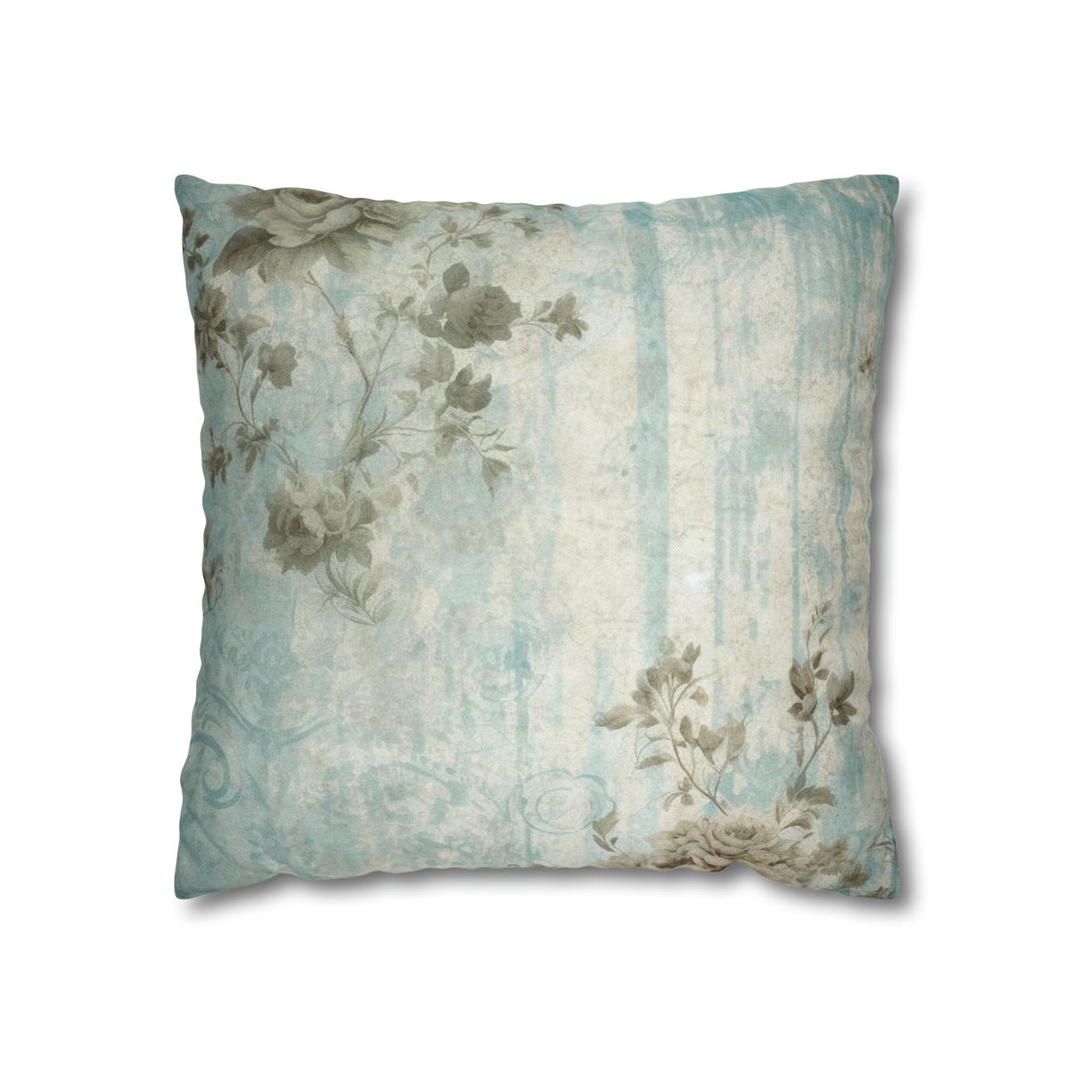 French Country Throw Pillow cover Shabby Chic Vintage Floral Home Decor
